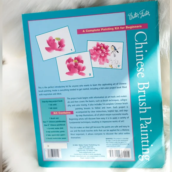 Vintage Walter Foster Chinese Brush Painting Kit - Picture 2 of 10